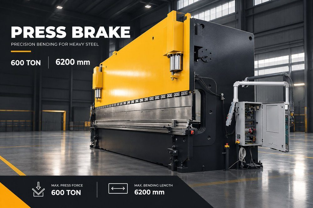 Mesin CNC Bending 600 Ton 6.200 mm